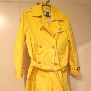 Women’s Yellow Raincoat